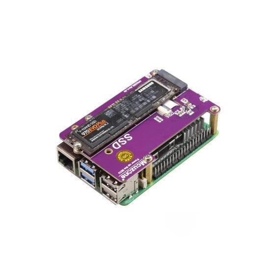 Raspberry Pi 5 NVMe Hat PCIe to M.2 2280 SSD - Dev Boards Market