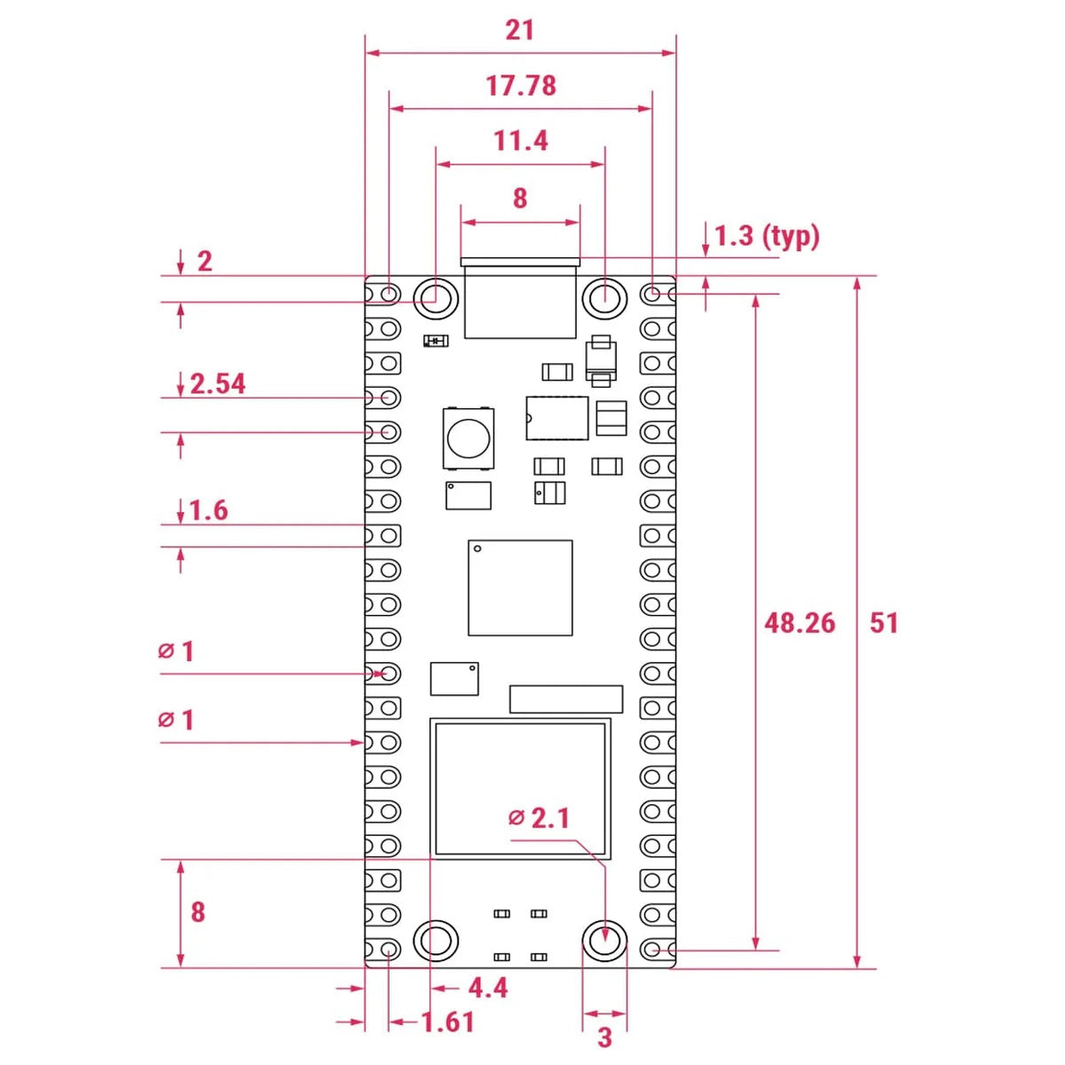 Raspberry Pi Pico 2 W