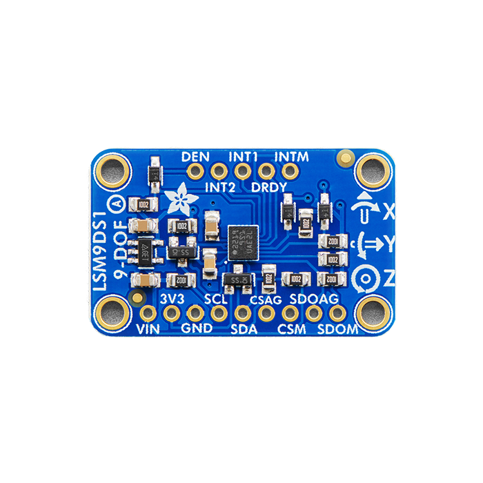 Adafruit 9-DOF Sensor Accel/Mag/Gyro+Temp Breakout Board - LSM9DS1